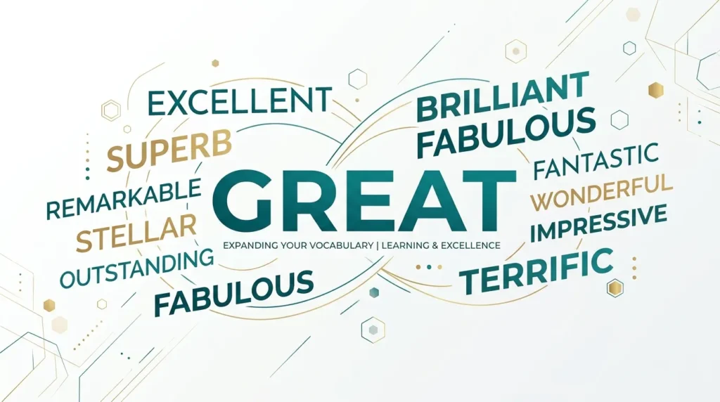 synonyms for great