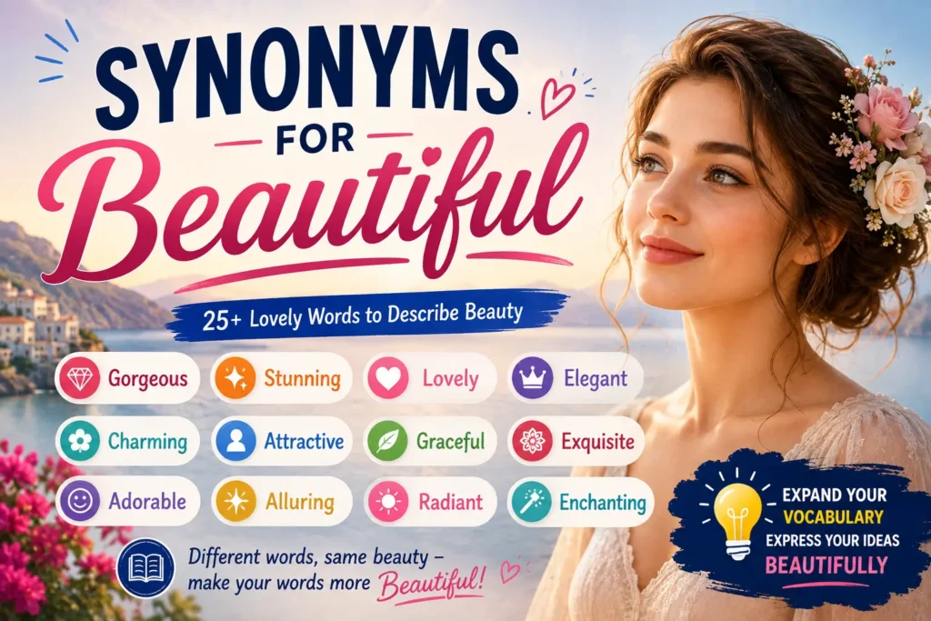 Synonyms for Beautiful: 24 Elegant Words to Know