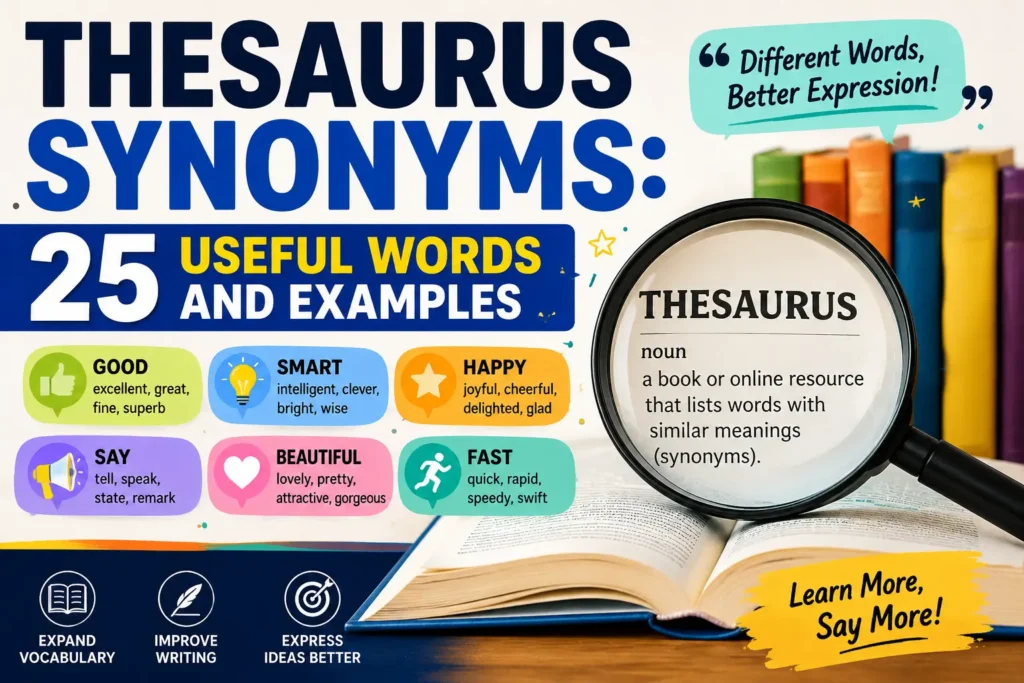 Thesaurus Synonyms