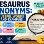 Thesaurus Synonyms
