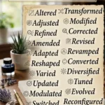 Changed Synonyms: 24 Better Words for Clear Writing