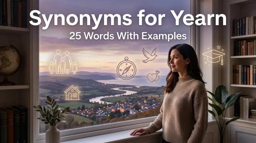 synonyms for yearn