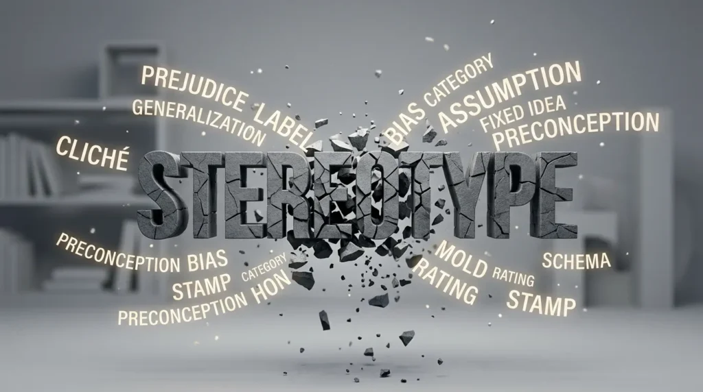 synonyms of stereotype