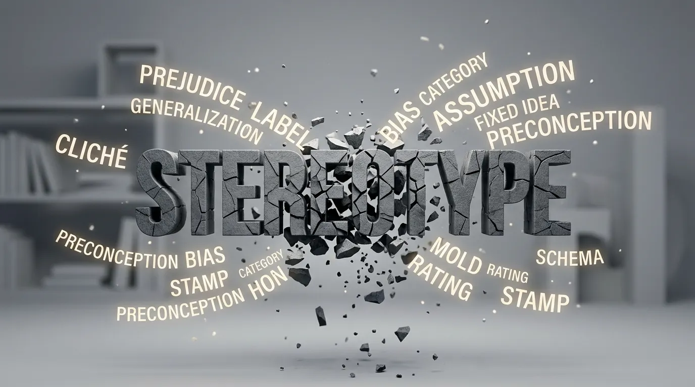synonyms of stereotype